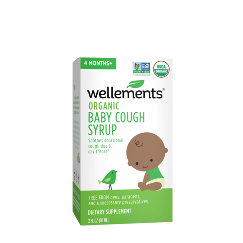 Wellements Organic Baby Cough and Mucus Syrup, 2 fl oz