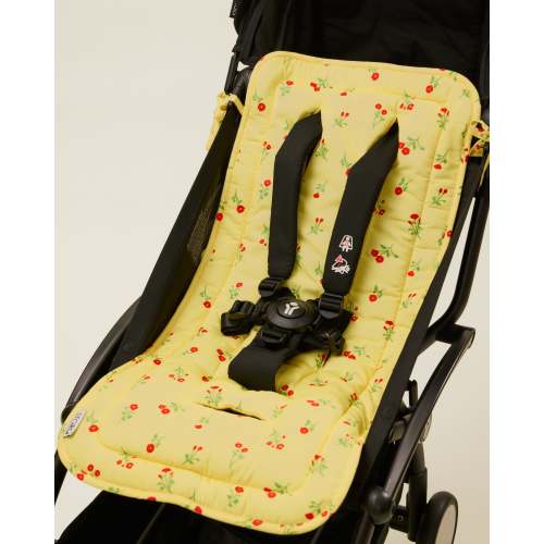 Universal Stroller Seat Liner For Babies Breathable Padded Washable | Sky Squiggles - Storq by Kindred Bravely