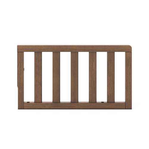 Toddler Guard Rail, Cocoa Bean (F09501) | Crib Conversion Kit | Child Craft
