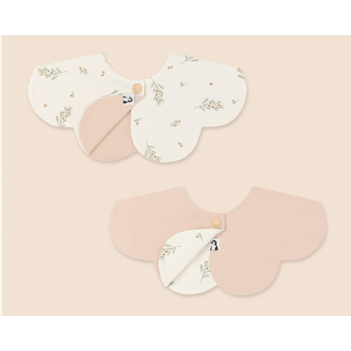 Konny Bib Reversible - Orange Berry