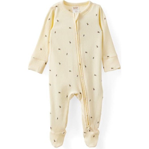 Organic Pointelle Zip All In One Romper, Newborn