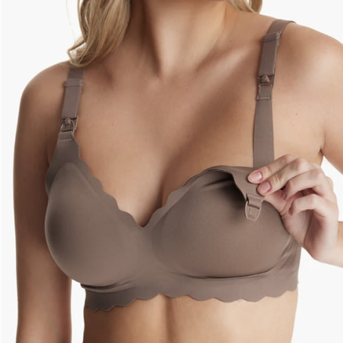 Jelly Strip - Seamless Floral Push up Nursing Bra