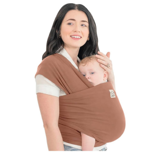 Amazon.com: KeaBabies Baby Wrap Carrier, All in 1 Original Baby Carrier (Terracotta) | Newborn to Toddler Sling, Easy to Wear, Hands Free Bonding, Lightweight, Breathable Infant Wraps