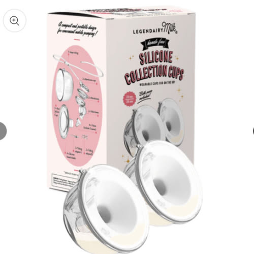 Silicone Milk Collection Cups | Legendairy Milk