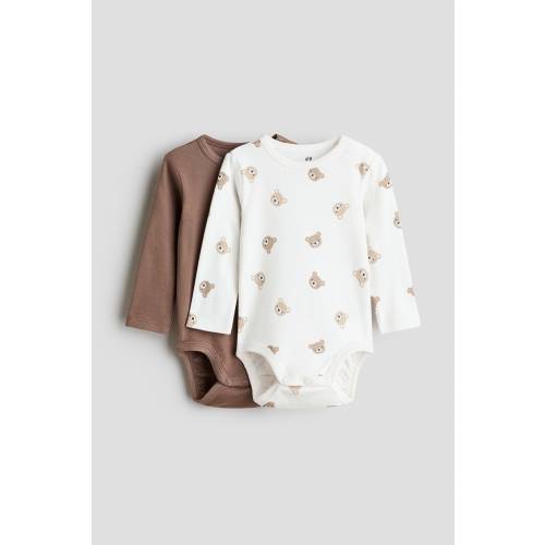 2-PACK COTTON BODYSUITS