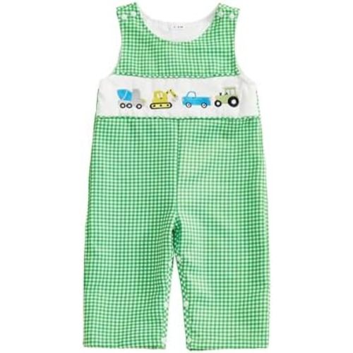 Newborn Baby Boy Clothes Cute Infant Romper Racing Car Sleeveless Plaid One Piece Jumpsuit Spring Summer Outfits