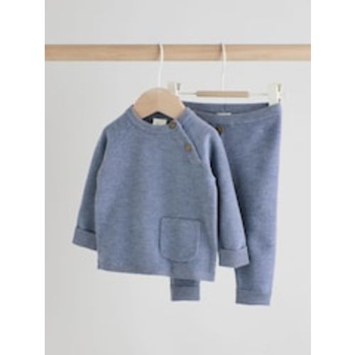 Blue Baby Knitted Jumper and Leggings Set (0mths-2yrs) from Next USA