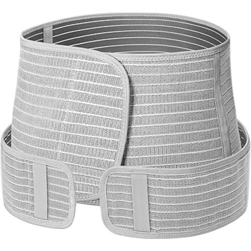 haakaa Pregnancy Belly Band & Postpartum Belly Band 2-In-1 Support Wrap, Natural Latex, One Size