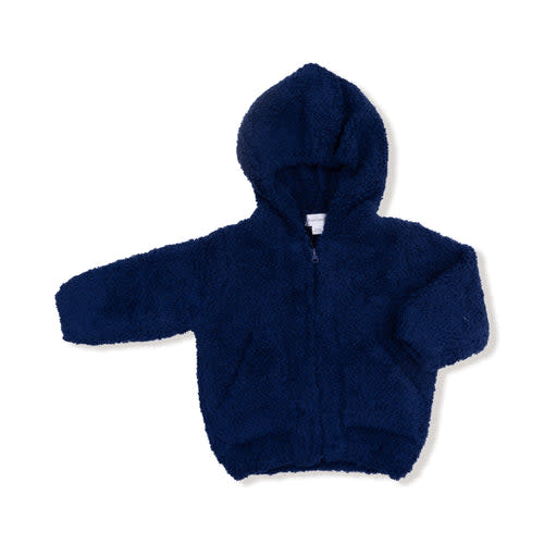 Navy Hooded Jacket