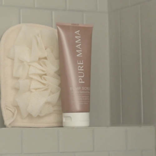Stretch Mark Body Scrub - Stretch Mark Reduction – PURE MAMA Skincare