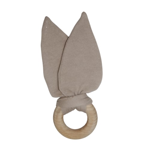 Baby Teething Ring Toy - Brown