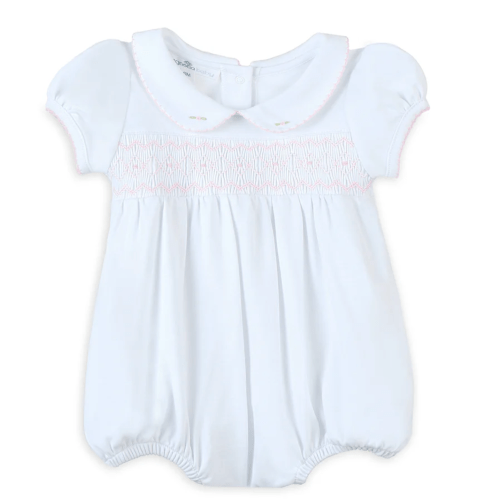 Lizzie and Landon's Smocked Girl Bubble