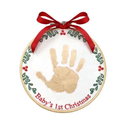 Child to Cherish

"A Stitch in Time" Baby Handprint Ornament Kit