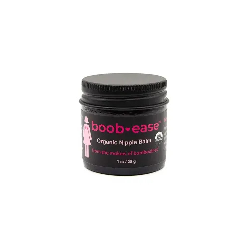 Bamboobies Women's Nipple Cream, Organic Cream for Soothing Skin, Nipple Balm, 1 oz (Pack of 1)