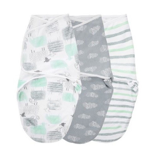 aden by aden + anais Swaddle Wraps 3pk - Counting Sheep