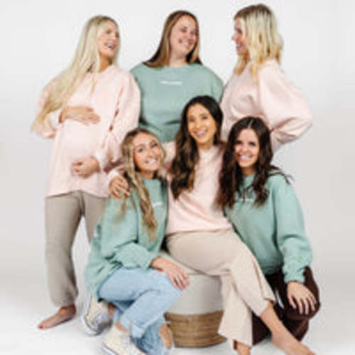 Knit Women's Wide Leg Pants - Sage XL