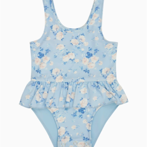 Baby Tamia Floral Ruffle Swimsuit