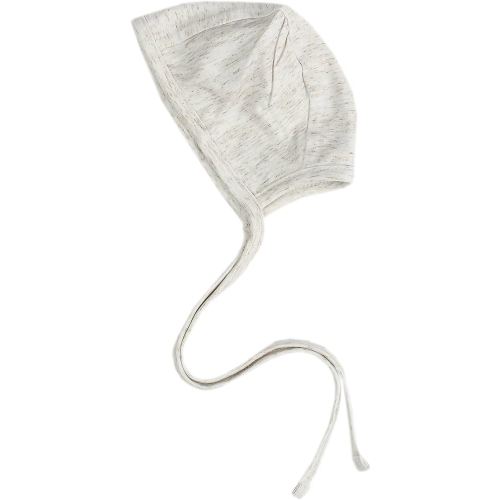 Copper Pearl Baby Bonnets: Ultra-Soft, Comfy to Wear, Tie-On Infant Sun Hat for Protection Against UV Rays, Trendy Coordinating Designs Swaddles, 0-3 Months - Oat