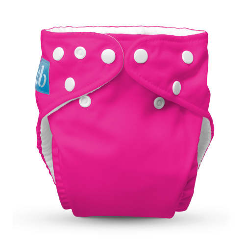 Reusable Cloth Diaper: One Size with Fleece (Pack of 1) - Hot Pink – Charlie Banana