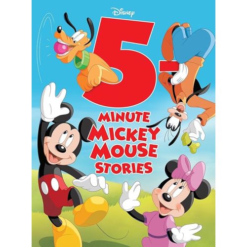 5-Minute Mickey Mouse Stories (5-Minute Stories) Hardcover – Picture Book, August 28, 2018