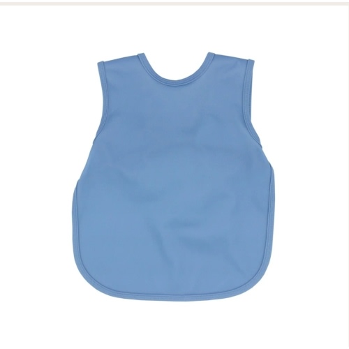 Solid Dusty Blue Minimalist Bapron