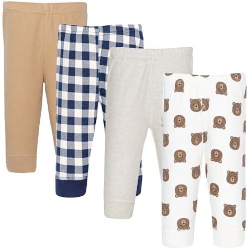 Hudson Baby Unisex Baby Cotton Pants and Leggings