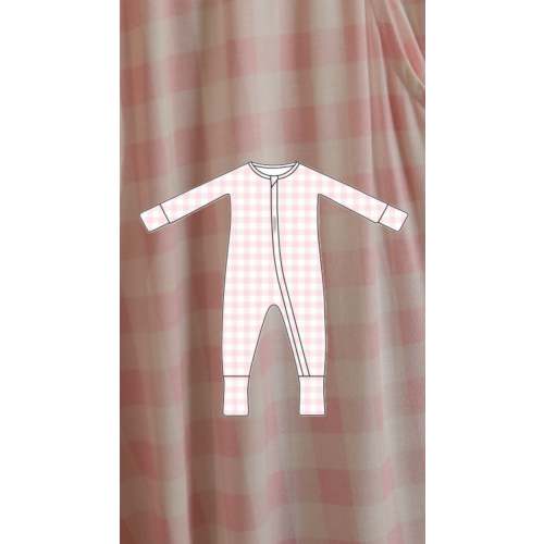 Bamboo Zip Pajamas | Pink Sugar