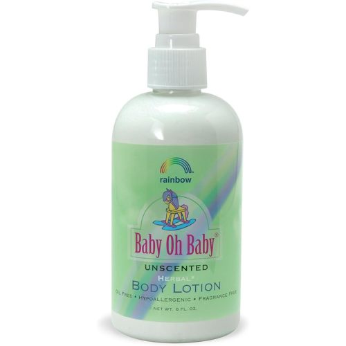 Rainbow Research Baby Oh Baby Body Lotion, Unscented - 8 Oz