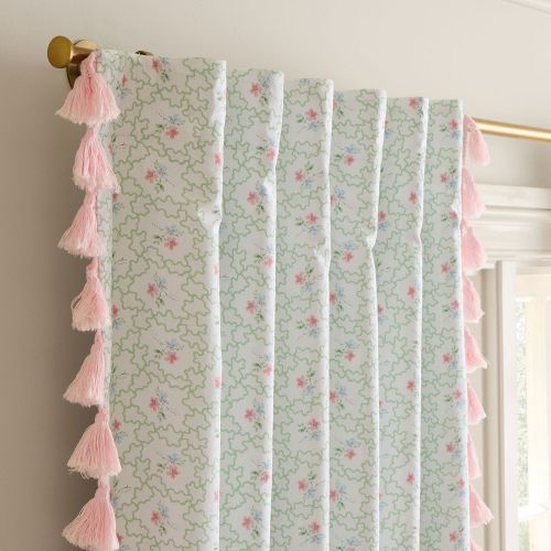 Hill House Home Clematis Scallop Blackout Curtain