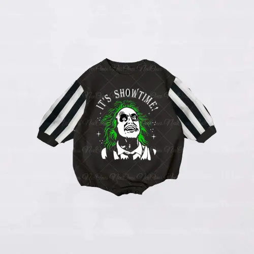 Baby  Halloween Print Romper