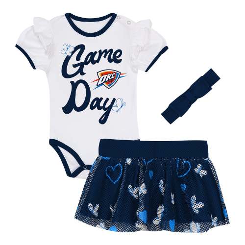 Infant OKC Thunder Outerstuff Hitter Up Onesie Outfit – Official OKC Thunder Shop