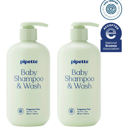 Fragrance-Free Baby Shampoo + Wash Duo