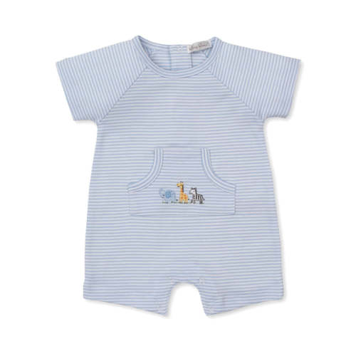 Safari Bunch Short Stripe Playsuit