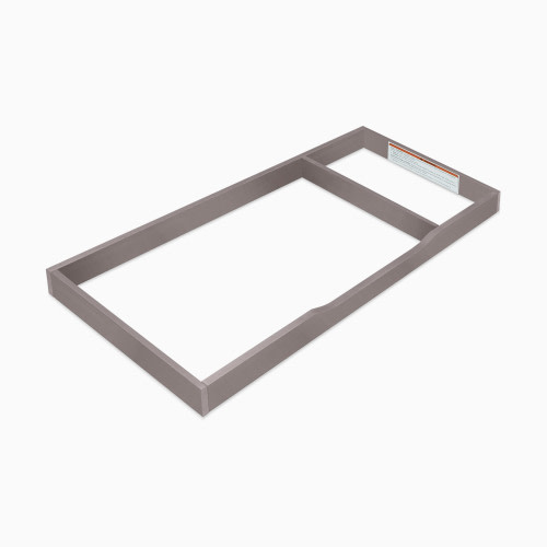 Sorelle Topper for Double Dresser - Weathered Gray, 46 X 18 X 3