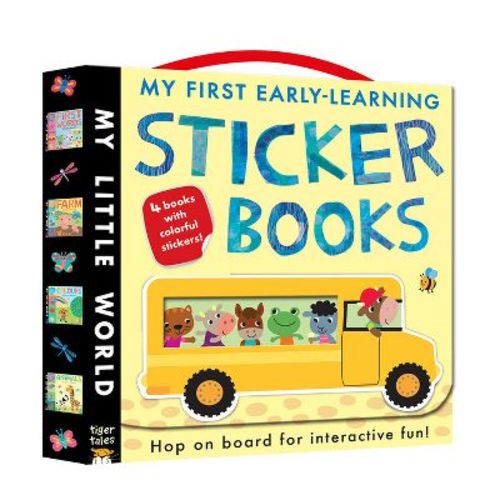 My First Early-Learning Sticker Books Boxed Set - (My Little World) by Jonathan Litton (Mixed Media Product)
