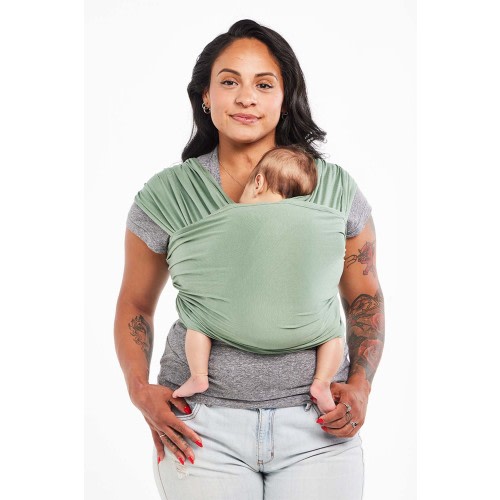 Sage Stretchy Baby Wrap – Baby Tula US