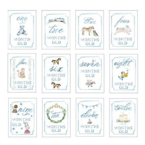 Monthly Milestone Card Set