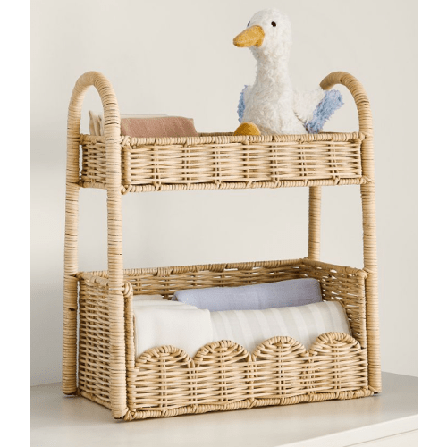 Palmer Scalloped Tiered Stacked Organizer