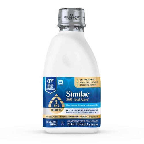 Similac 360 Total Care Advance Non-GMO Ready to Feed Infant Formula - 32 fl oz: Kosher, Halal