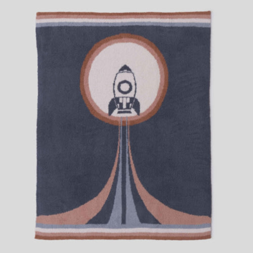 CozyChic® Spaceship Stroller Blanket | Barefoot Dreams®