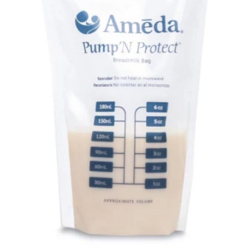 Ameda Pump 'N Protect® 6 Ounce Milk Storage Bags