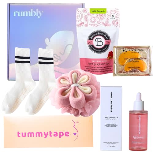 3rd Trimester Mom-to-Be Essentials Box - Pregnancy Gifts for Expecting Mom - Care Package with Essential New Mommy Items & Pregnancy Must-Haves - Third Trimester