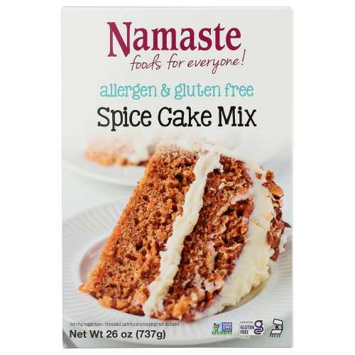 Namaste Foods Gluten Free Spice Cake Mix, 26 oz