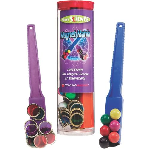 Dowling Magnets Magnet Mania STEM Toy – Fun Magnet Kit for Kids Ages 4+ – Educational Science Set & Christmas Gift Idea