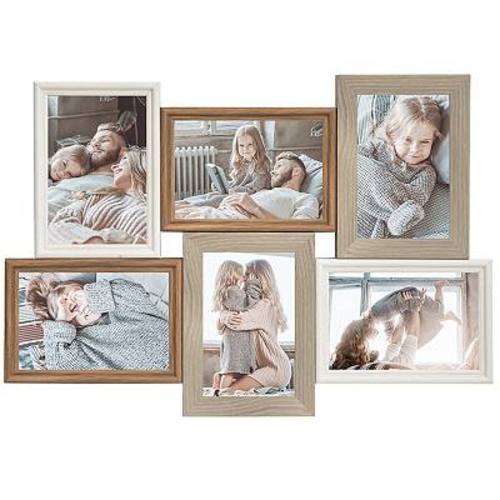 Belle Maison 6-Opening 4" x 6" Collage Frame