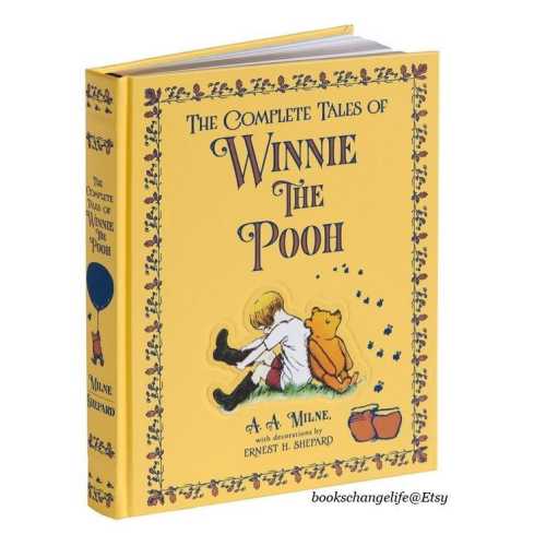 The Complete Tales of Winnie-the-Pooh by A. A. Milne Deluxe Bonded Leather Collectible NEW SEALED