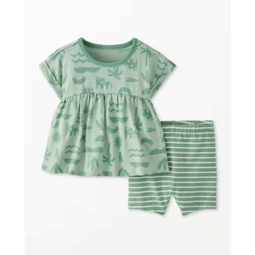 Baby Tunic Top & Shorts Set | Hanna Andersson