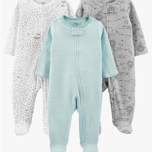 Simple Joys by Carter's Baby 3-Pack Neutral Sleep and Play