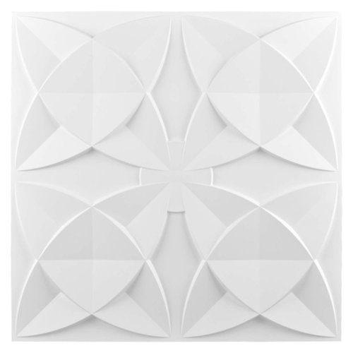 Art3d 2 Ft. X 2 Ft. Glue-Up or Drop-in PVC Ceiling Tiles for Interior Decor,12-Pack & Reviews | Wayfair