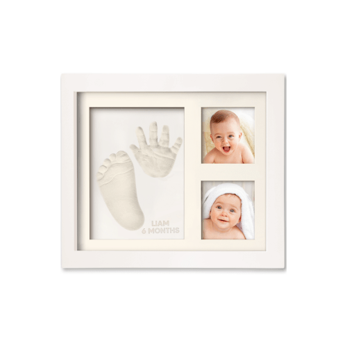Baby Handprint & Footprint Keepsake Solo Frame